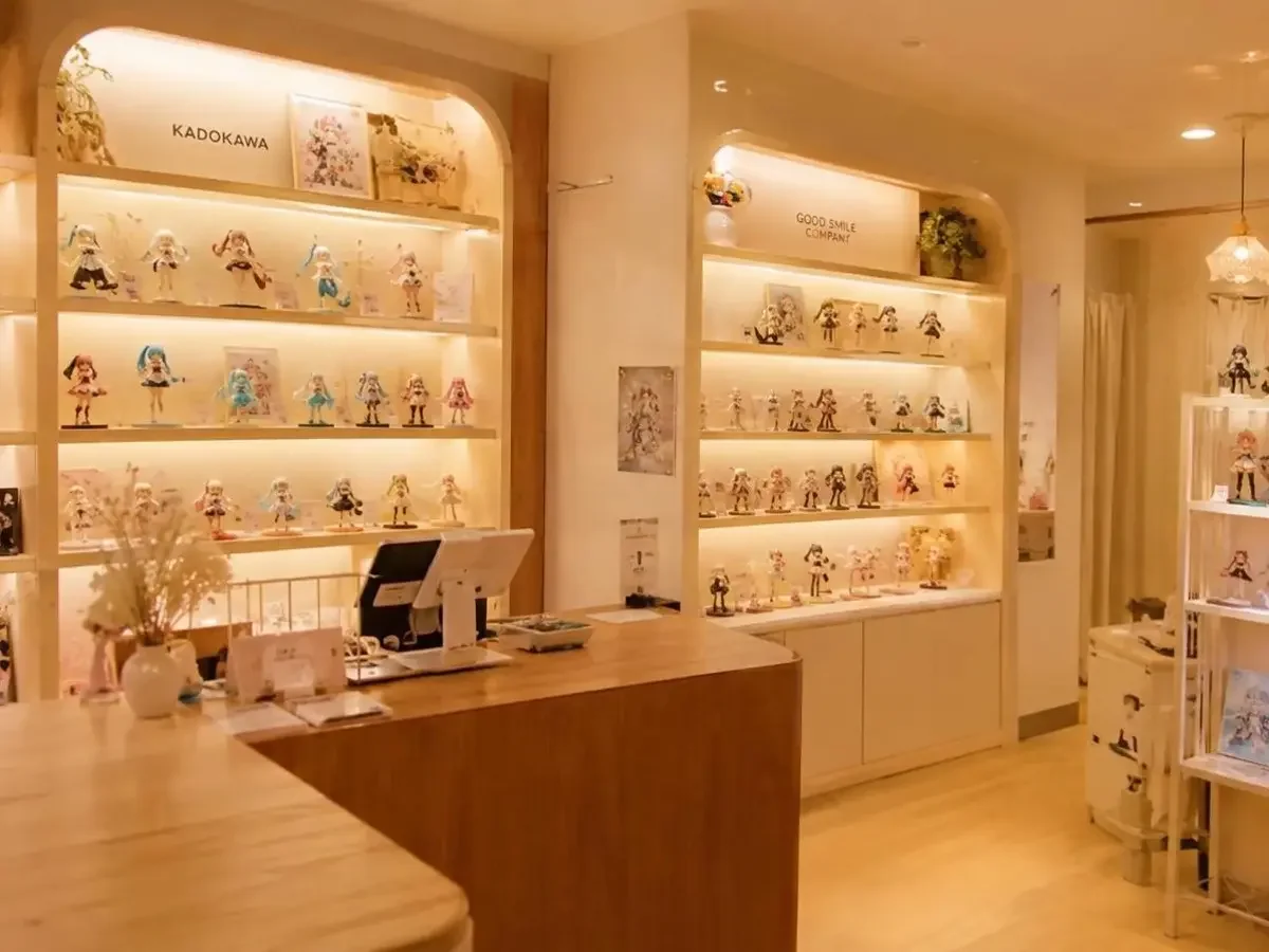 浅金手办工坊 店内环境