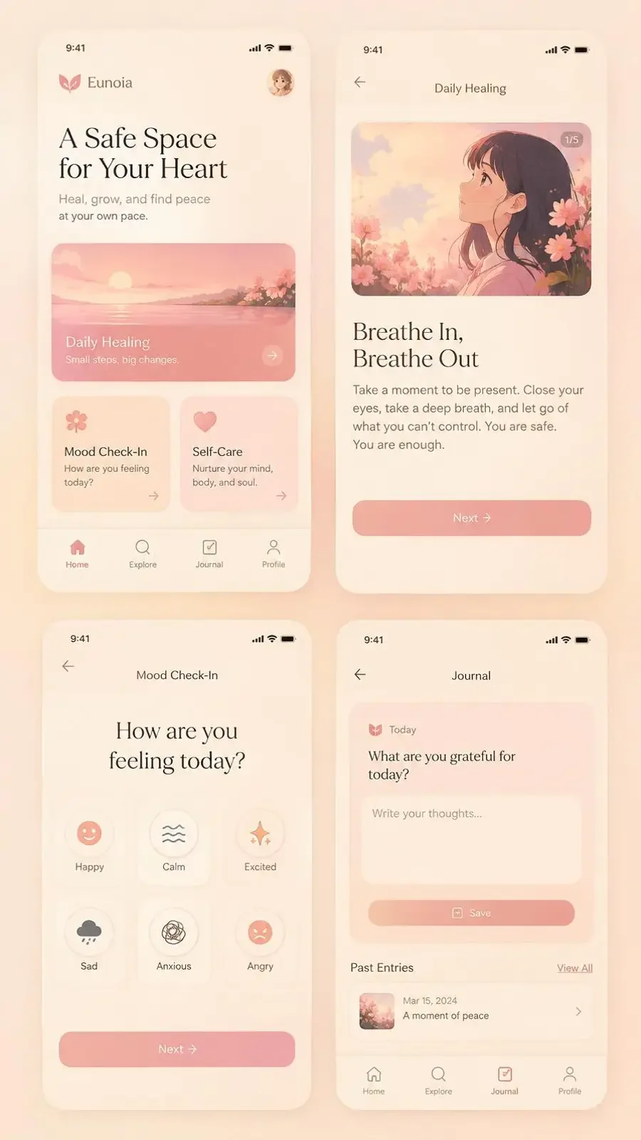 免费看动漫 App 首页界面预览